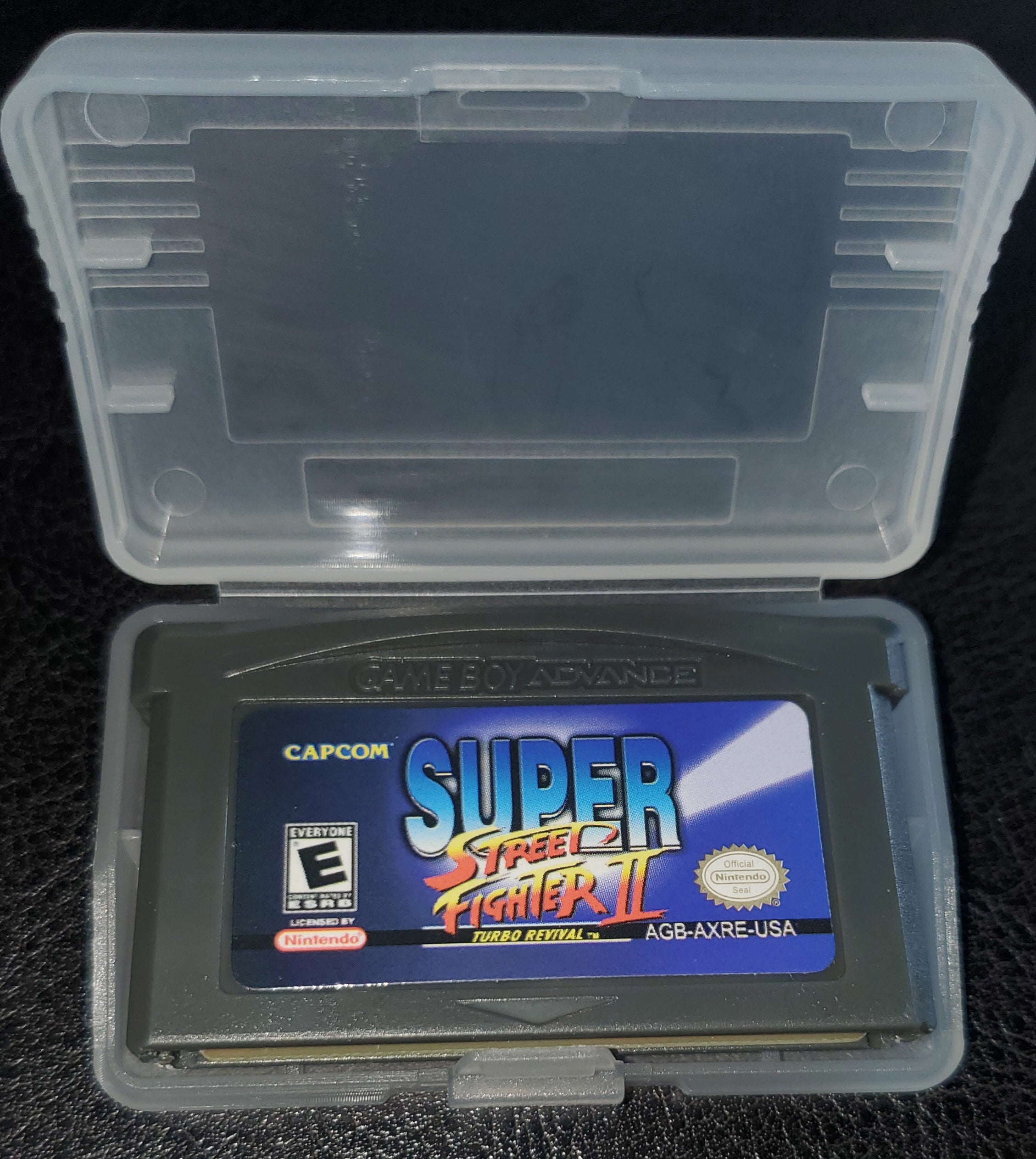 Super Street Fighter 2 Turbo Revival GBA Video Game Boy Advance 2001