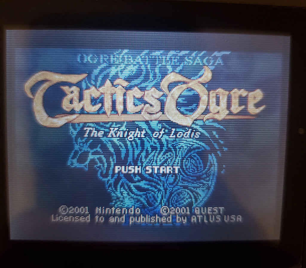 Tactics Ogre The Knight of Lodis GBA Video Game Boy Advance 2002