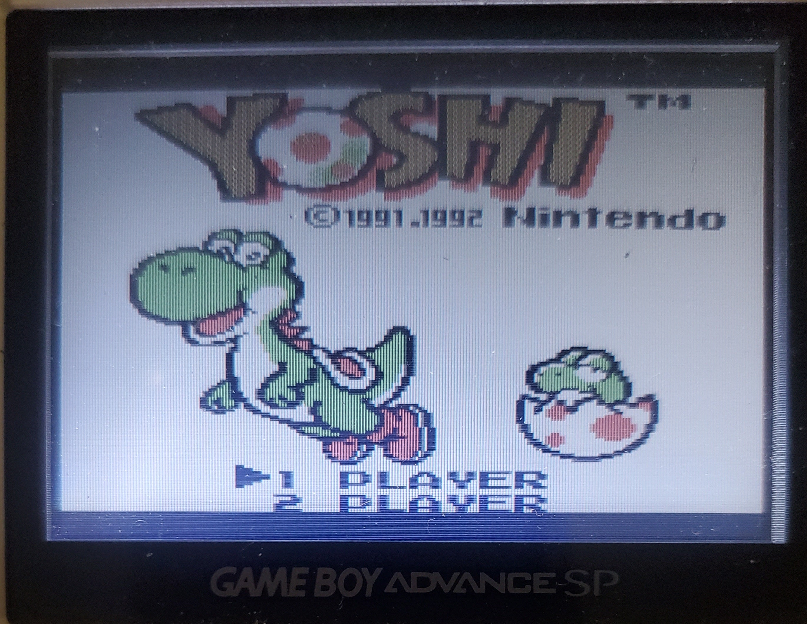 Yoshi GB Video Game Catridge Gameboy 1991