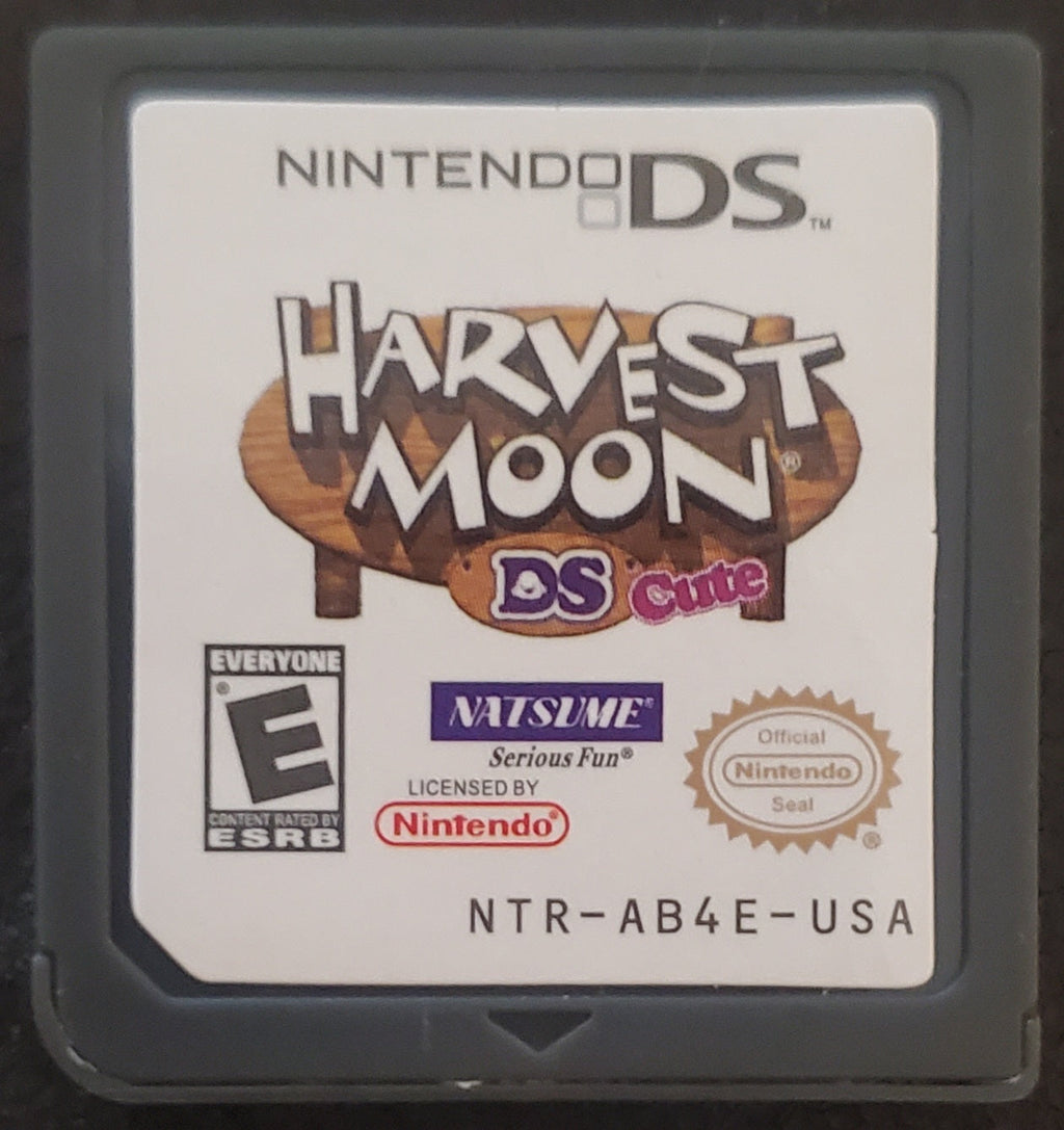Harvest Moon DS Cute NDS Video Game Cartridge Nintendo DS 2008