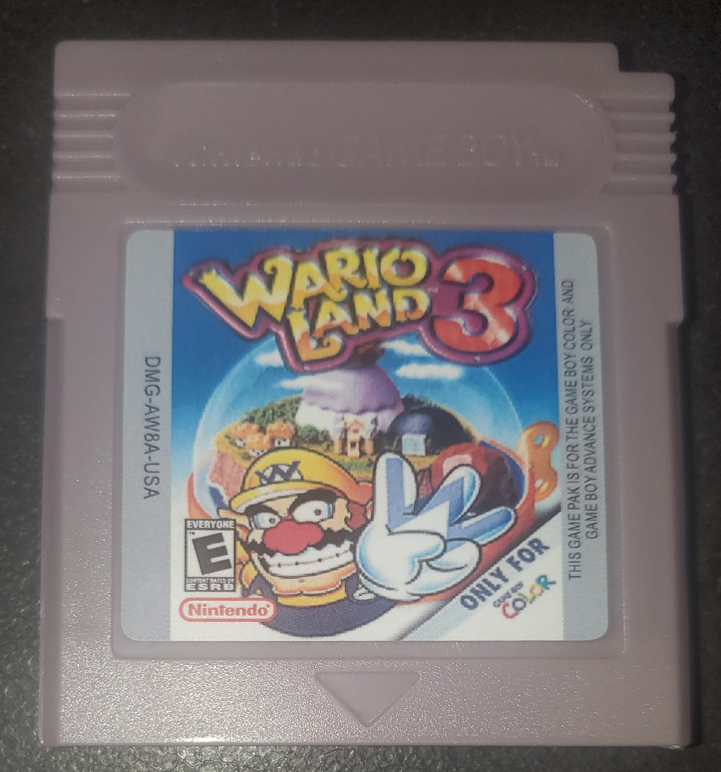 WarioLand 3 GBC Video Game Cartridge Game Boy Color 2000