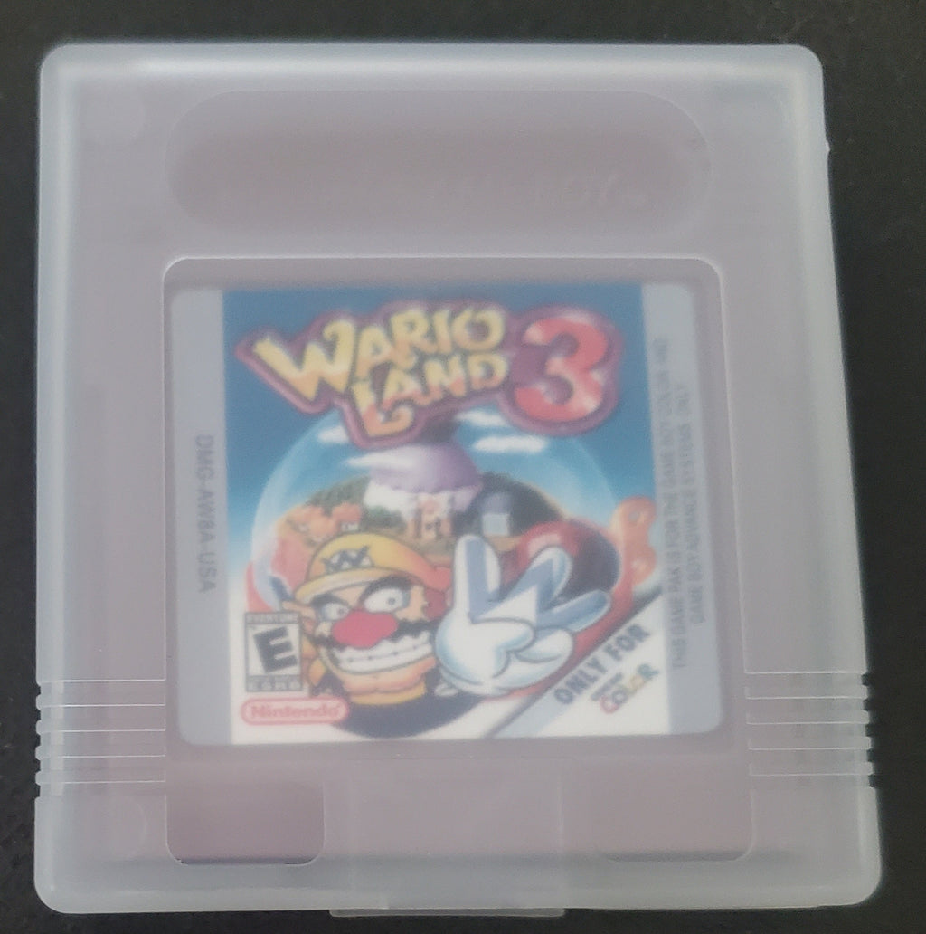 WarioLand 3 GBC Video Game Cartridge Game Boy Color 2000