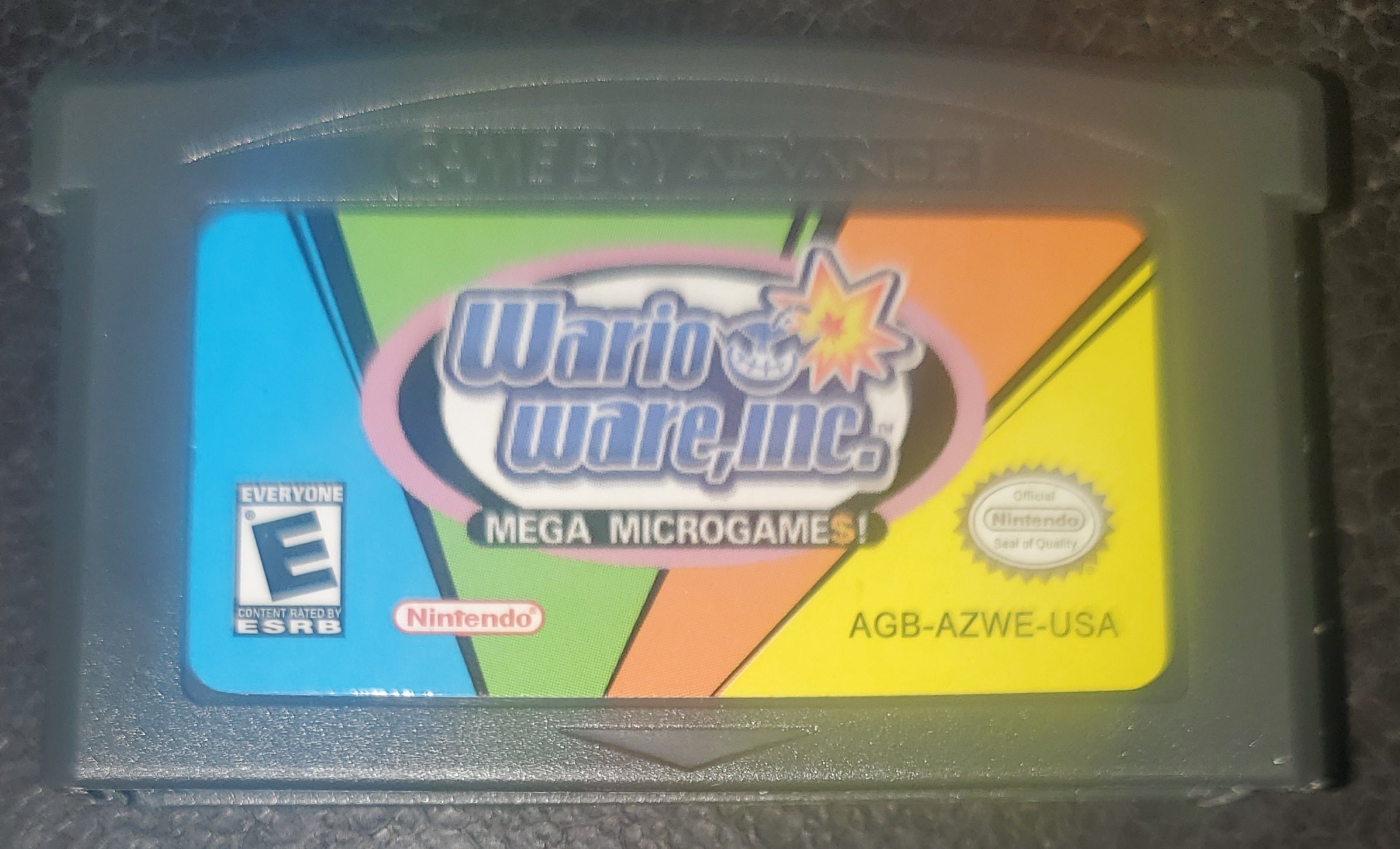 Wario Ware Inc Mega Microgame$ GBA Video Game Boy Advance 2003