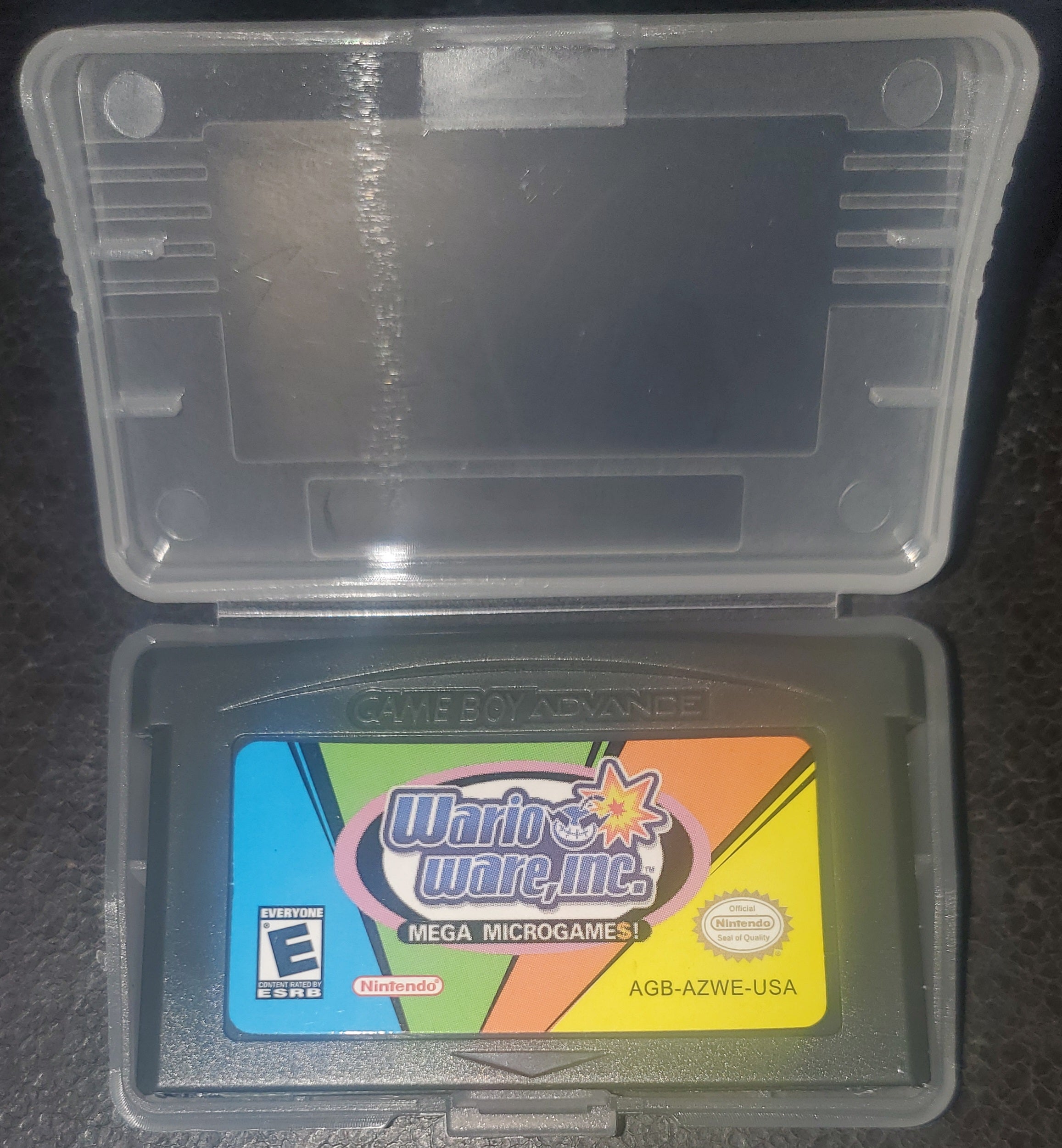 Wario Ware Inc Mega Microgame$ GBA Video Game Boy Advance 2003