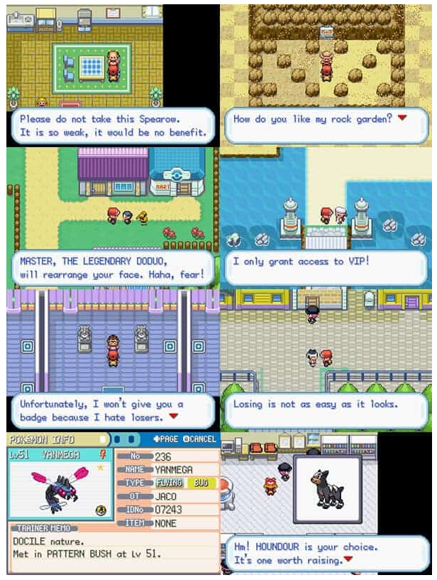 Pokemon Rocket Strike GBA ROM Hack Video Game Custom Gameboy Advance