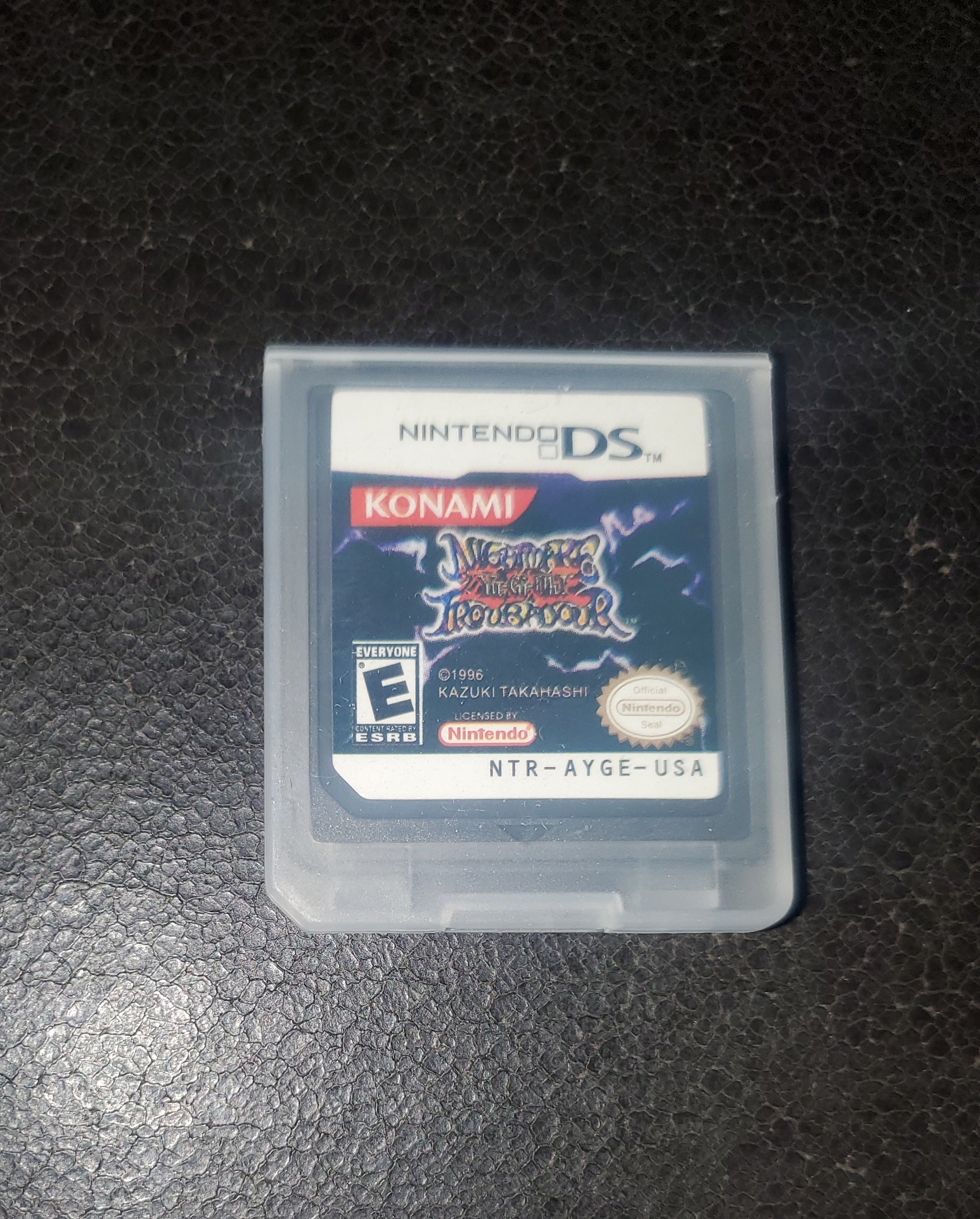 Yu-Gi-Oh Nightmare Troubadour NDS Video Game Nintendo DS 2005