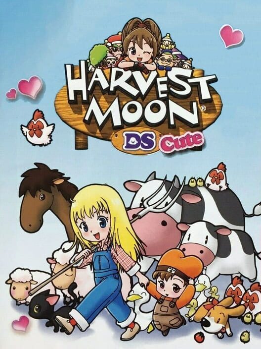 Harvest Moon DS Cute NDS Video Game Cartridge Nintendo DS 2008