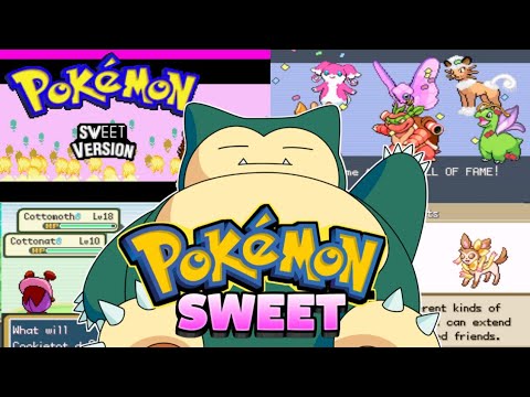 Pokemon Sweet Tooth GBA ROM Hack Video Game Custom Gameboy Advance