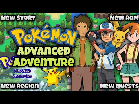 Pokemon Advanced Adventure GBA ROM Hack Video Game Boy Advance Custom