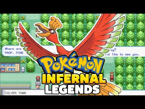 Pokemon Infernal Legends GBA ROM Hack Video Game Gameboy Advance