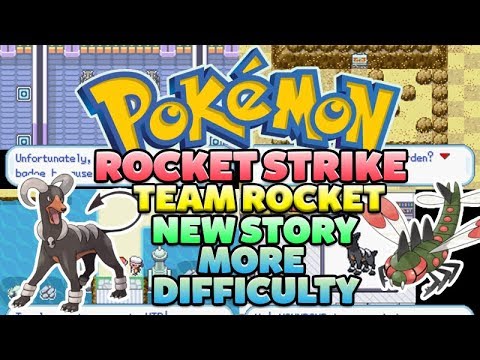 Pokemon Rocket Strike GBA ROM Hack Video Game Custom Gameboy Advance
