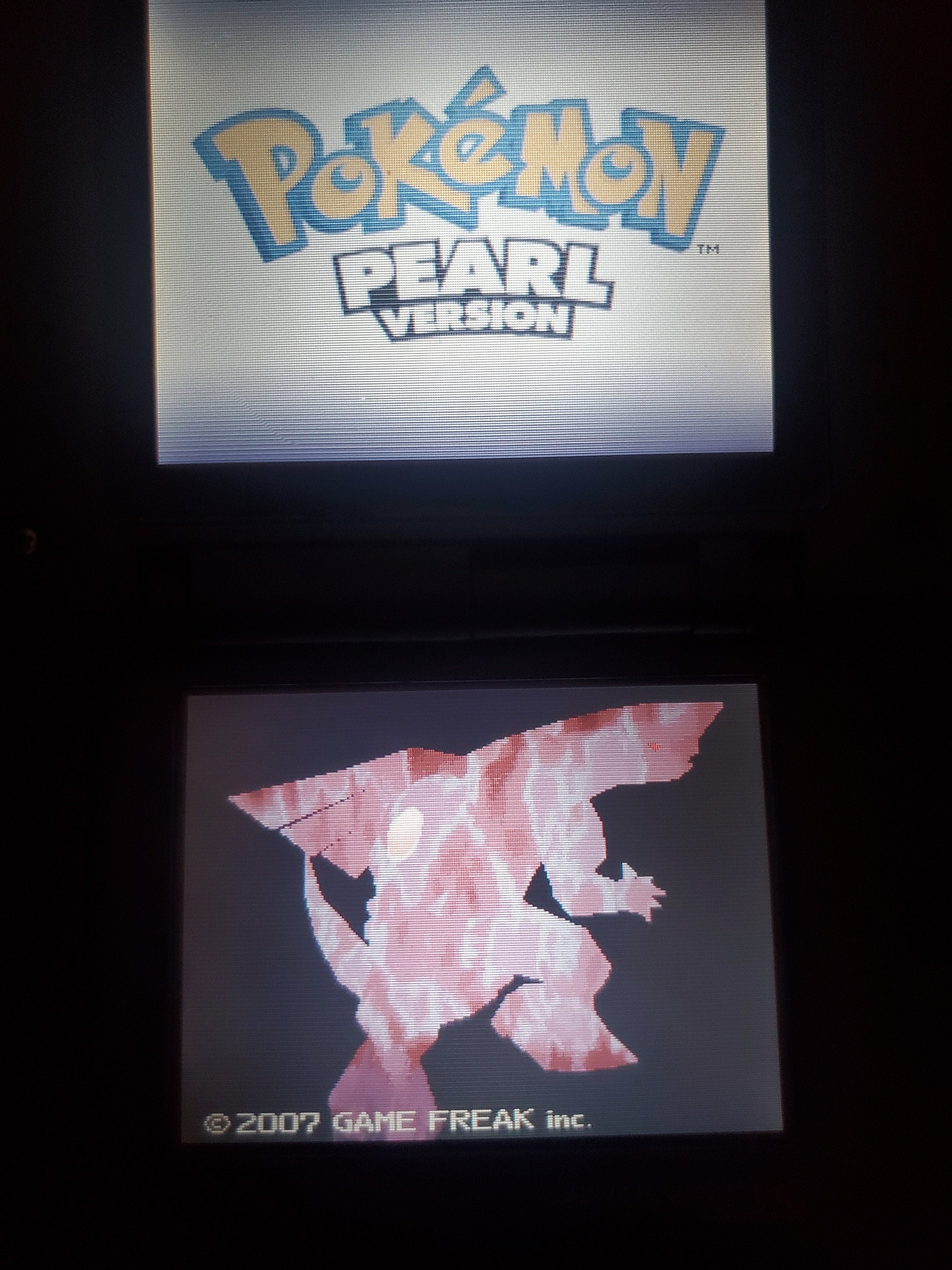 Nintendo DS Video Game Cartridge Collection NDS Pokemon