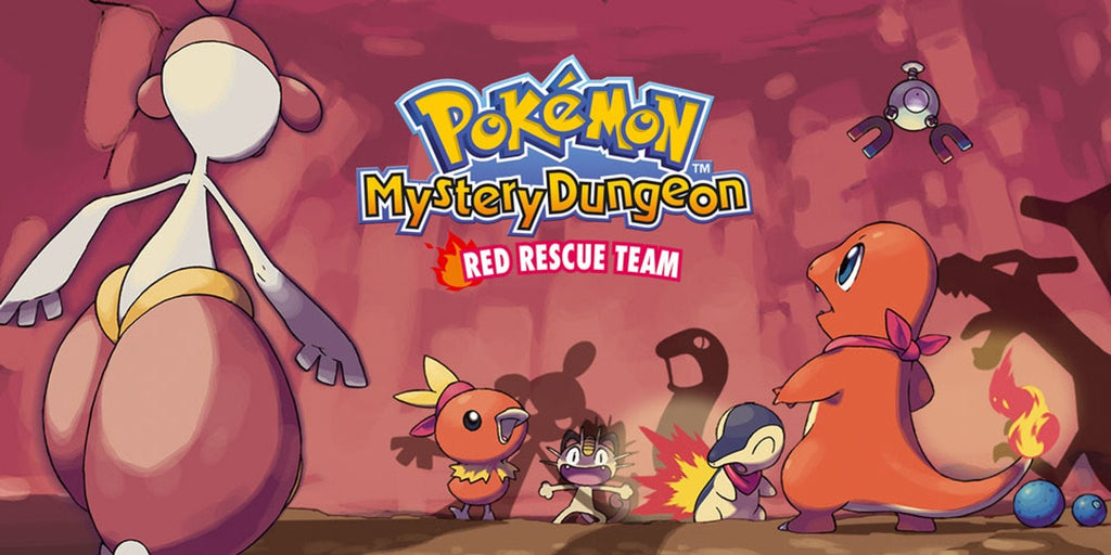 Pokemon Mystery Dungeon Red Rescue GBA ROM Hack Video Game Boy Advance
