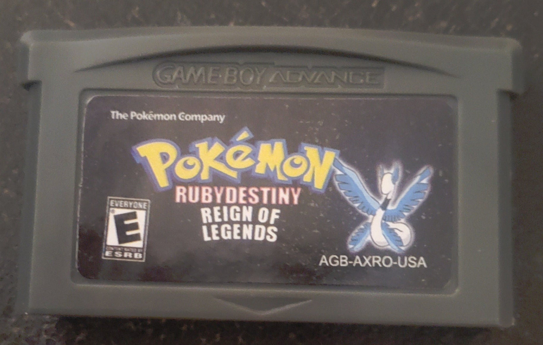 Pokemon Ruby Destiny Reign of Legends GBA ROM Hack Game Boy Advance