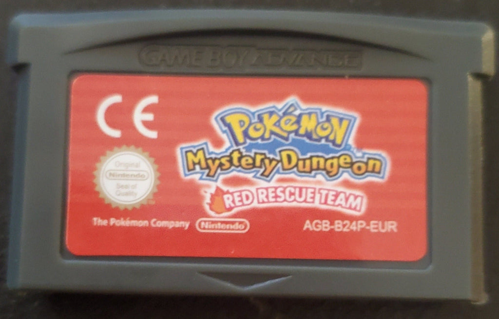 Pokemon Mystery Dungeon Red Rescue GBA ROM Hack Video Game Boy Advance