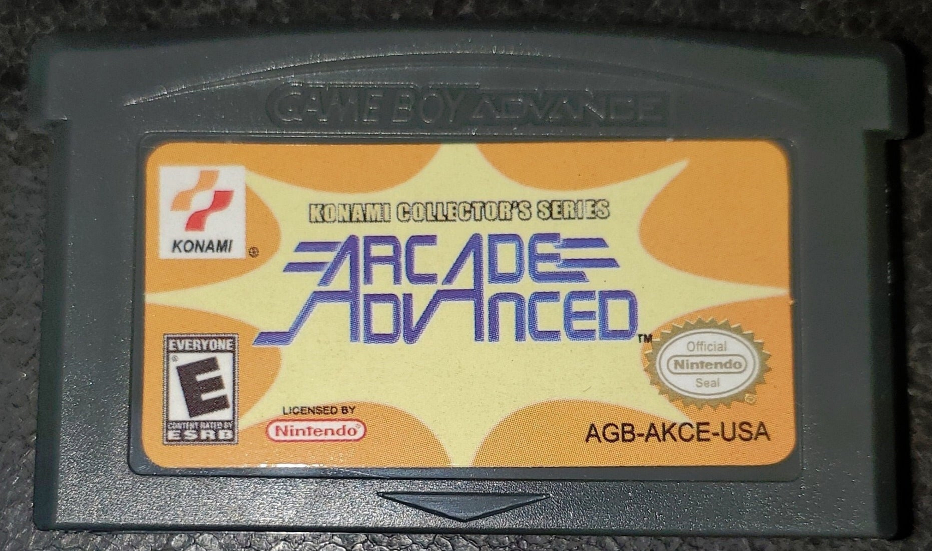 Konami Collector's Series Arcade Advanced GBA Video Game Boy Advance