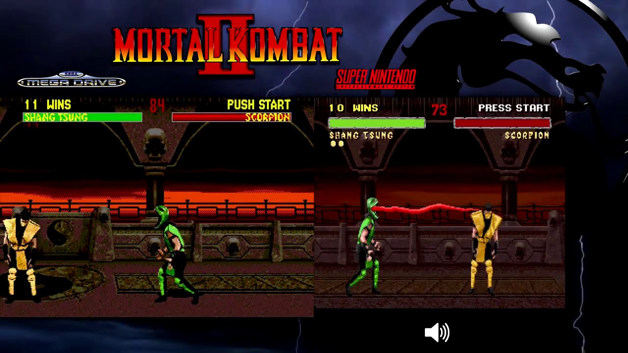 Mortal Kombat 2 SNES Video Game Cartridge Super Nintendo 1994