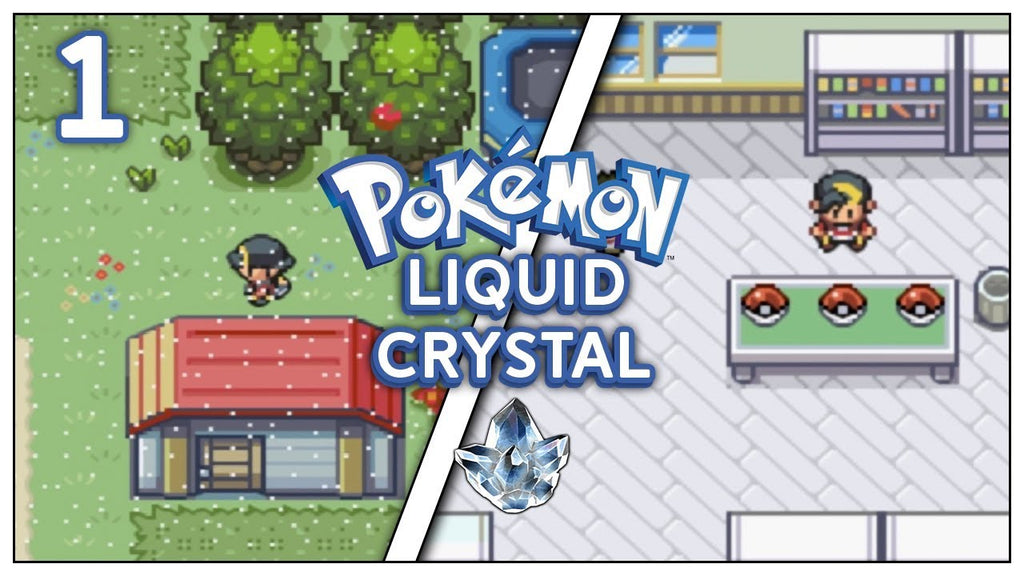 Pokemon Liquid Crystal GBA ROM Hack Video Game Custom Gameboy Advance