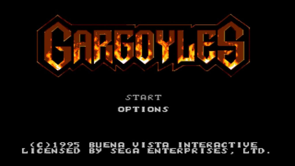 Gargoyles Sega Genesis Mega Drive Video Game Cartridge 1995