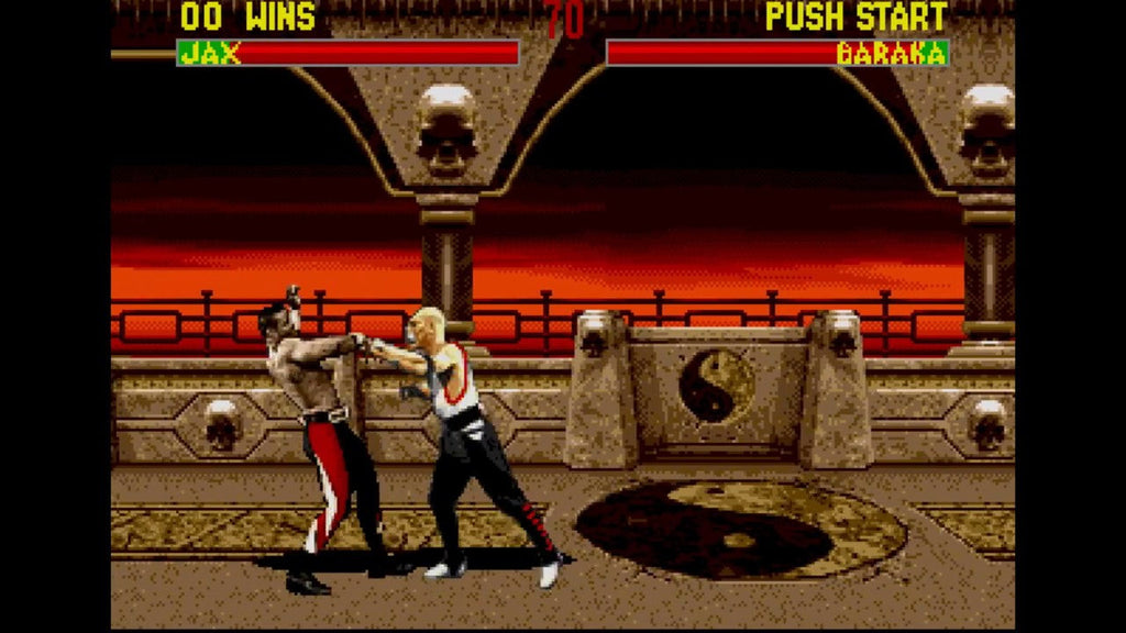 Mortal Kombat 2 Sega Genesis Mega Drive Video Game Cartridge 1994