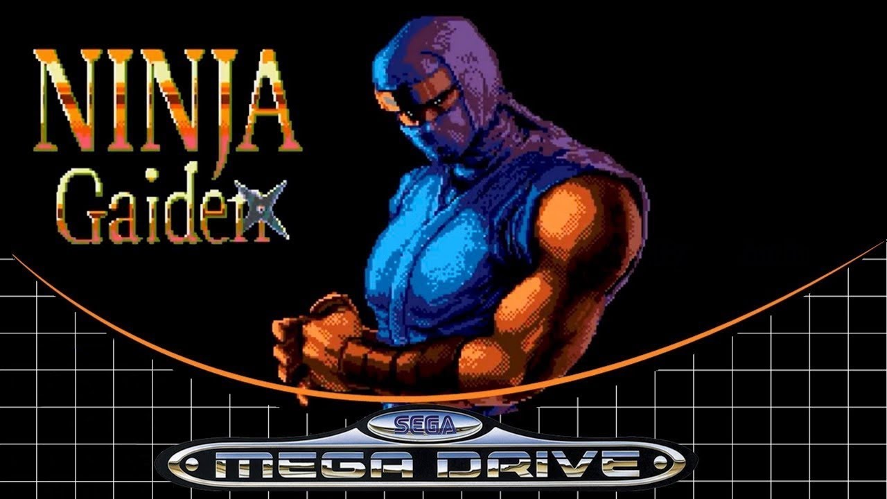 Ninja Gaiden Sega Genesis Mega Drive Video Game Cartridge 1992