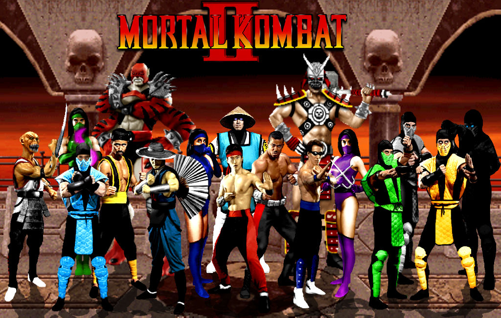 Mortal Kombat 2 SNES Video Game Cartridge Super Nintendo 1994