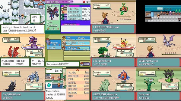 Pokemon Glazed GBA ROM Hack Video Game Custom Gameboy Advance