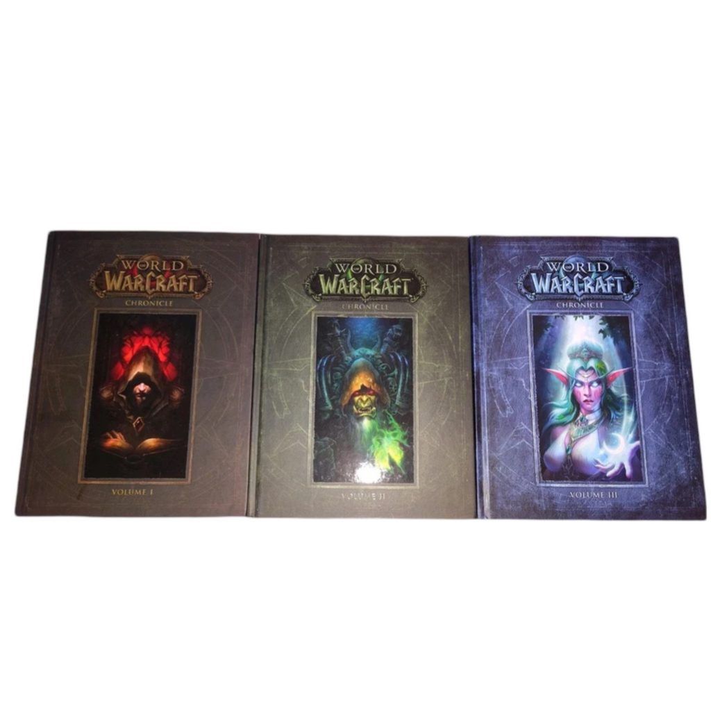 World of Warcraft: Chronicle Volume 1-3 (2016-18) Set Blizzard Entertainment